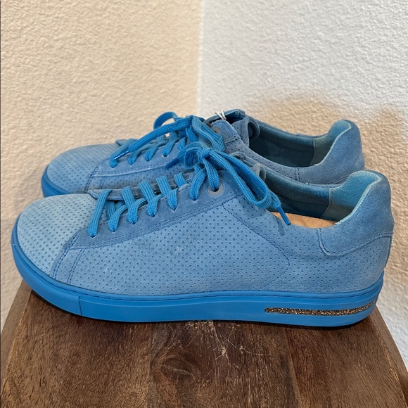 BIRKENSTOCK Sneakers Bend Low
Suede Leather Blues Size 40 L9 M7 - Picture 4 of 10